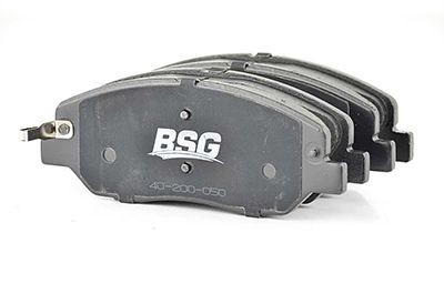 BSG BSG 40-200-050 Brake pad set Front Axle, with acoustic wear warning