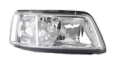 BSG BSG 90-800-007 Headlight Right, H4, PY21W, W5W, with motor for headlamp levelling