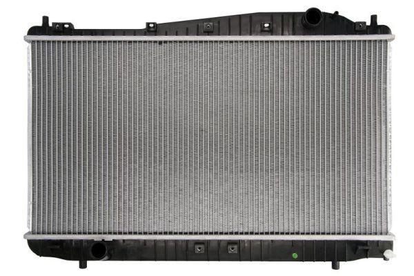 THERMOTEC D70015TT Engine radiator Copper, Plastic, for vehicles with/without air conditioning, 700 x 374 x 16 mm, Manual Transmission, Brazed cooling fins