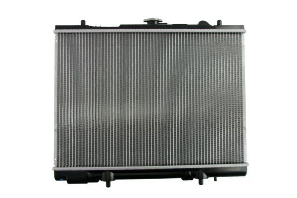 THERMOTEC D75014TT Engine radiator Aluminium, Plastic, for vehicles with/without air conditioning, 425 x 595 x 26 mm, Manual Transmission, Brazed cooling fins