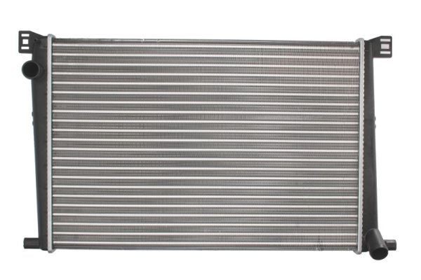 THERMOTEC D7B022TT Engine radiator Aluminium, for vehicles with/without air conditioning, 600 x 415 x 23 mm, Manual-/optional automatic transmission, Mechanically jointed cooling fins