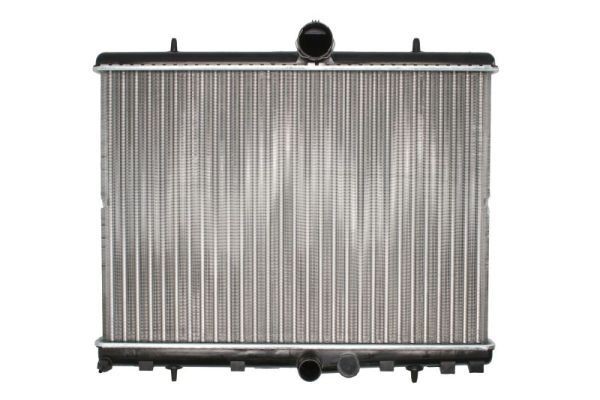 THERMOTEC D7C014TT Engine radiator Aluminium, 380 x 538 x 23 mm, Manual Transmission, Mechanically jointed cooling fins