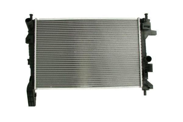 THERMOTEC D7G034TT Engine radiator Aluminium, for vehicles with/without air conditioning, 545 x 358 x 26 mm, Manual Transmission, Brazed cooling fins