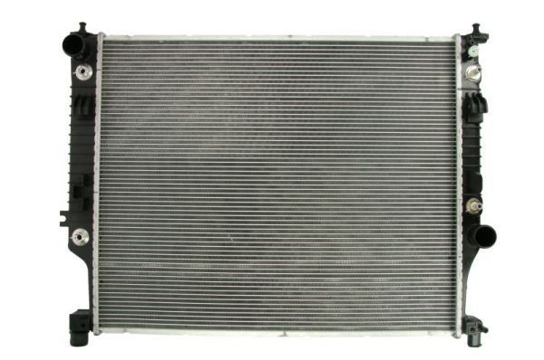 THERMOTEC D7M048TT Engine radiator Aluminium, for vehicles with/without air conditioning, 638 x 526 x 26 mm, Manual-/optional automatic transmission, Brazed cooling fins