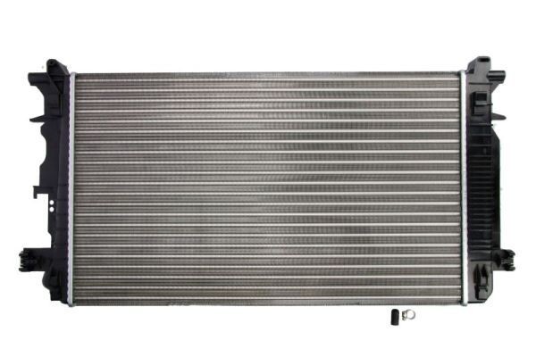THERMOTEC D7M058TT Engine radiator Aluminium, for vehicles with/without air conditioning, 680 x 416 x 34 mm, Manual Transmission, Mechanically jointed cooling fins