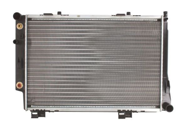 THERMOTEC D7M062TT Engine radiator Aluminium, Plastic, 617 x 418 x 32 mm, Automatic Transmission, Mechanically jointed cooling fins