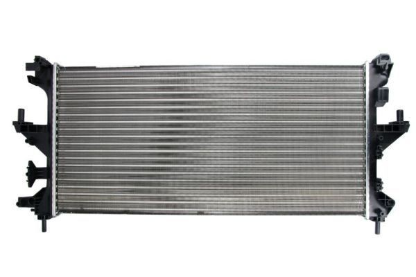 THERMOTEC D7P062TT Engine radiator Aluminium, 780 x 378 x 34 mm, Manual-/optional automatic transmission, Mechanically jointed cooling fins