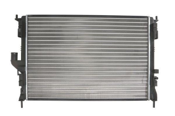 THERMOTEC D7R050TT Engine radiator Aluminium, 568 x 414 x 23 mm, Manual Transmission, Mechanically jointed cooling fins