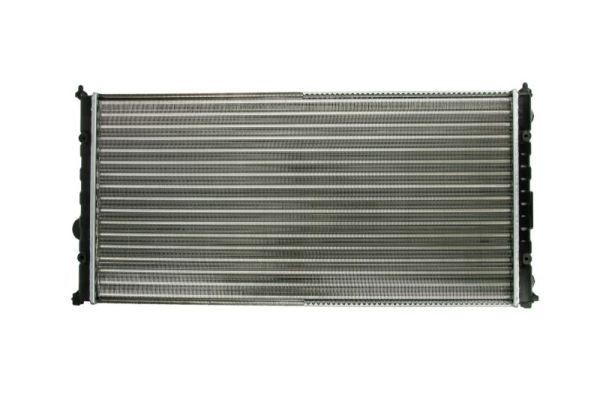 THERMOTEC D7W018TT Engine radiator Aluminium, for vehicles without air conditioning, 630 x 299 x 34 mm, Manual Transmission, Mechanically jointed cooling fins
