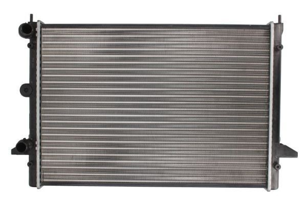 D7W066TT THERMOTEC Radiators SEAT Aluminium, Plastic, for vehicles with/without air conditioning, 635 x 452 x 32 mm, Manual-/optional automatic transmission, Mechanically jointed cooling fins