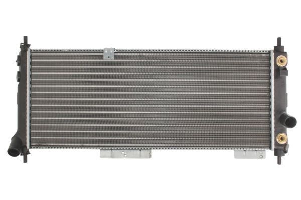 D7X046TT THERMOTEC Radiators CHEVROLET Aluminium, for vehicles with air conditioning, 680 x 270 x 23 mm, Automatic Transmission, Mechanically jointed cooling fins