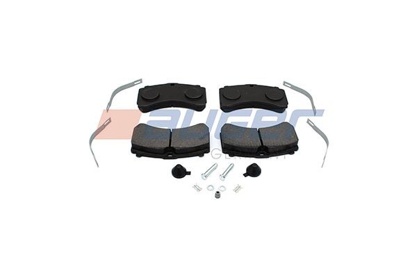 AUGER 76455 Brake pad set with accessories