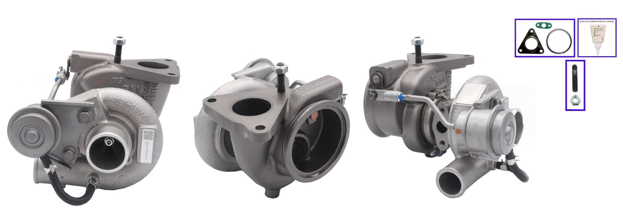 Turbocharger LUCAS Exhaust Turbocharger, Pneumatically controlled actuator, with gaskets/seals - LTRPA4913105210