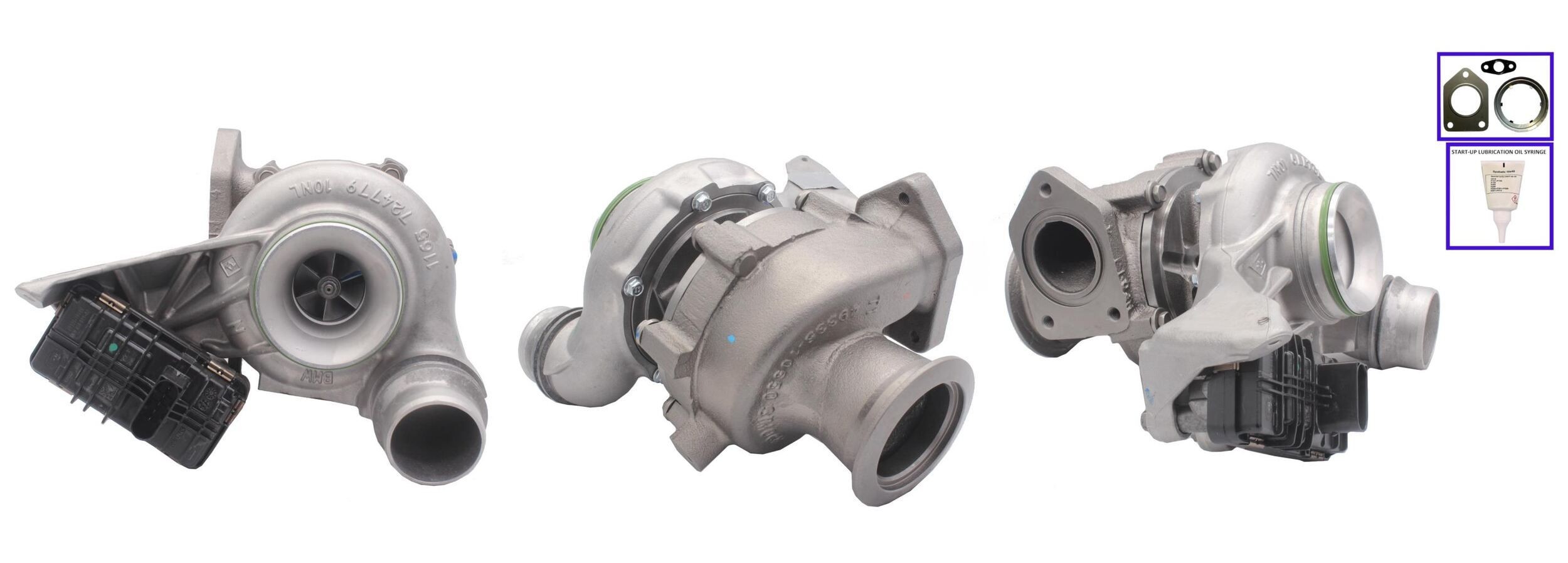 LUCAS LTRPA4933500510 Turbocharger Exhaust Turbocharger, Electrically controlled actuator, with gaskets/seals