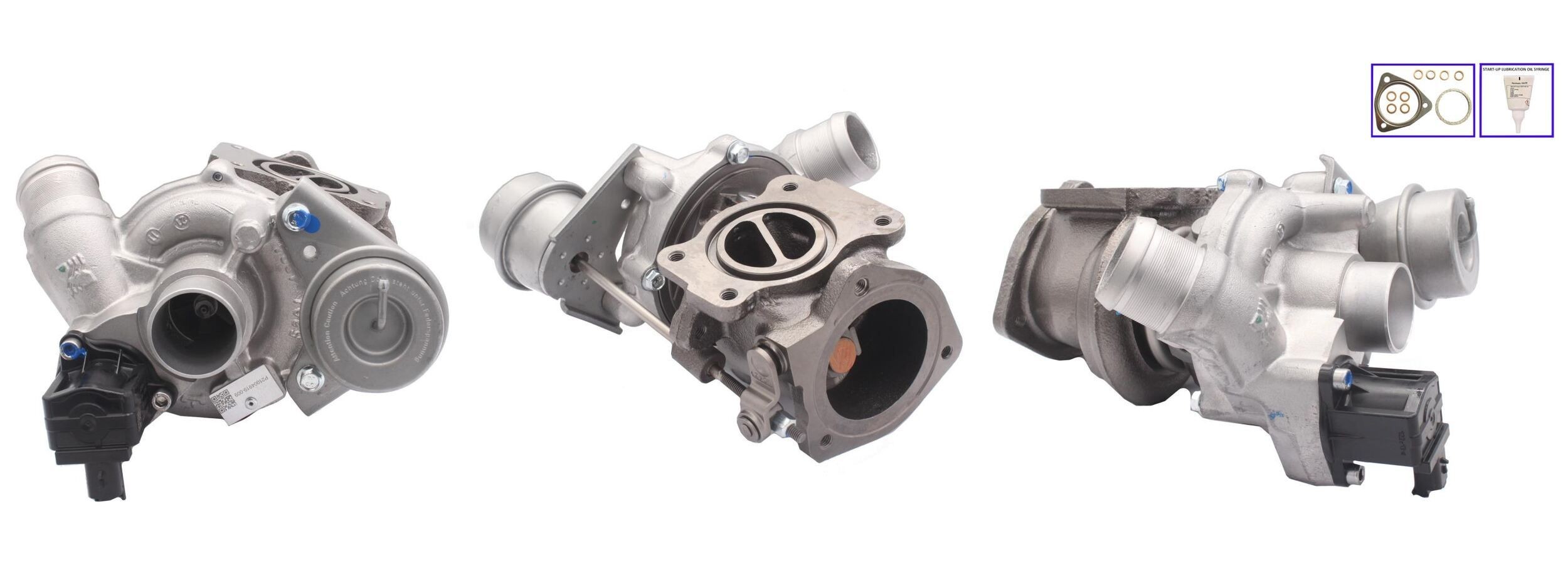 LTRPA53039880121 LUCAS Turbocharger PEUGEOT Exhaust Turbocharger, Pneumatically controlled actuator, with gaskets/seals
