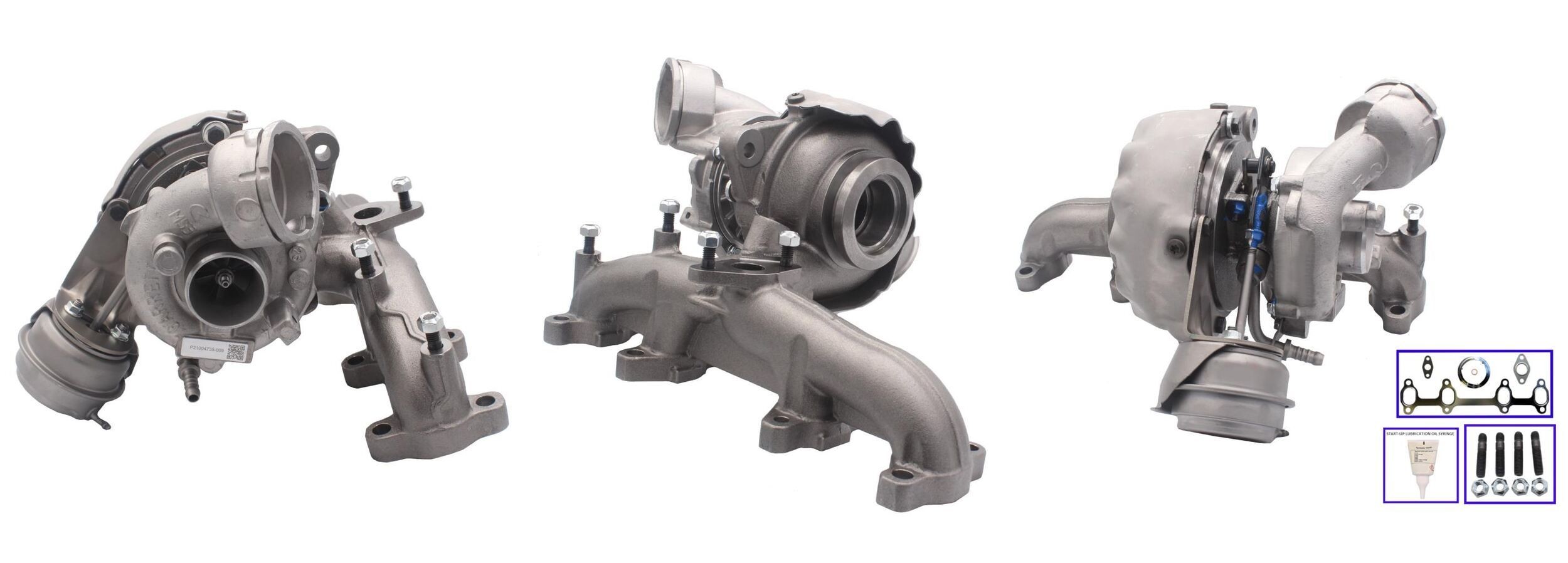 LUCAS LTRPA7652612 Turbocharger Exhaust Turbocharger, Pneumatically controlled actuator, with gaskets/seals