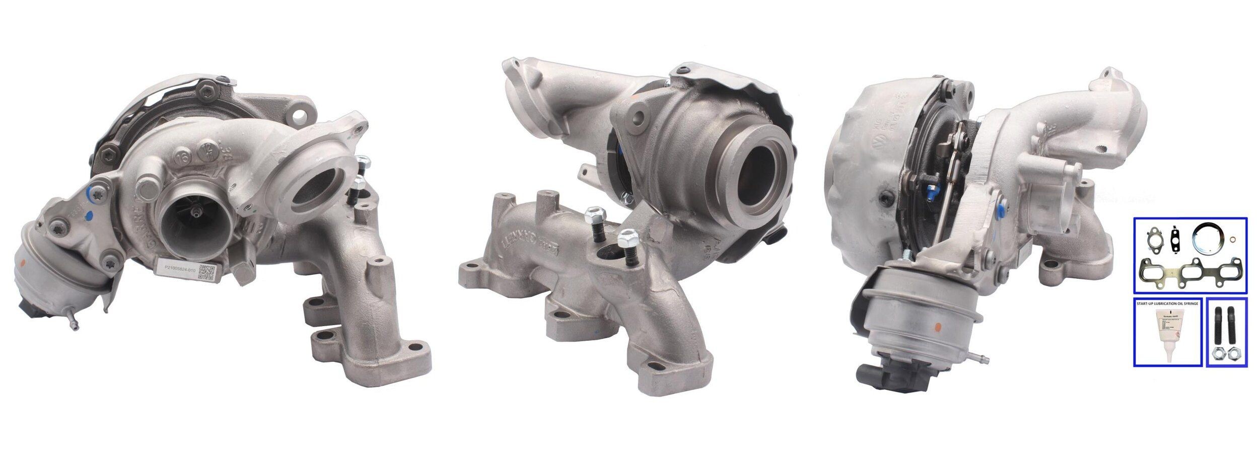 LUCAS LTRPA7890162 Turbocharger Exhaust Turbocharger, with linear position sensor (LPS), with gaskets/seals