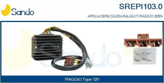 SANDO SREPI103.0 Alternator Regulator 639110