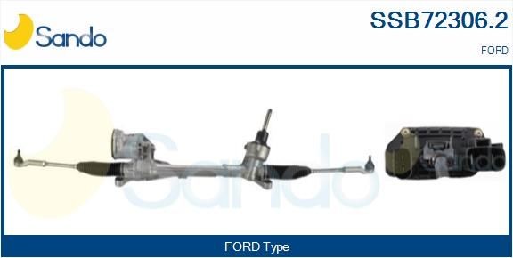 SANDO SSB72306.2 Steering rack Electric, for left-hand drive vehicles, .2