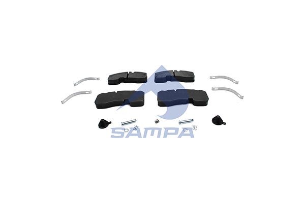 29165 SAMPA 096.616 Brake pad set 0980102750