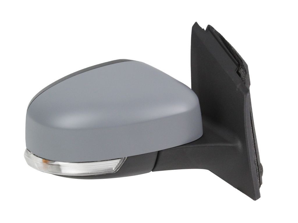 ABAKUS 1247M04 Wing mirror Right, grey, primed, for electric mirror adjustment, with thermo sensor, Electronically foldable, Aspherical, for left-hand drive vehicles