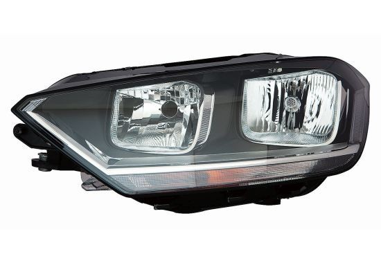 Volkswagen GOLF Headlight 13301074 ABAKUS 441-11K7RMLDEM2 online buy