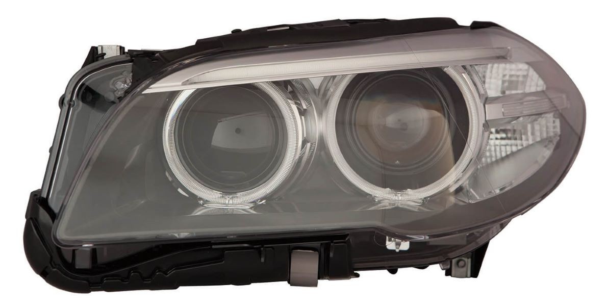 ABAKUS 444-1199LMLEHM2 Headlight Left, D1S, PY24W, LED, black, without bulb holder, with motor for headlamp levelling, Pk32d-2