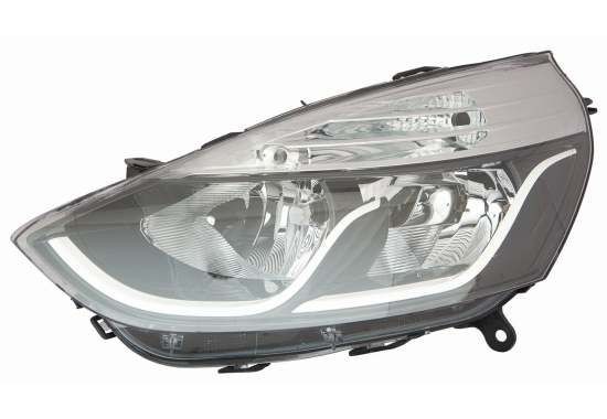 ABAKUS Headlight assembly LED and Xenon Renault Clio 4 new 551-1197LMLDEM5