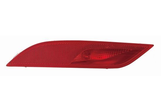 Rear fog lamp ABAKUS Right, without bulb holder - 773-4001R-UE