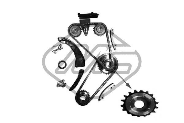 Metalcaucho 06175 Timing chain kit 24387 2A300