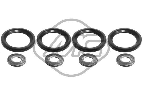 06585 Metalcaucho Injector seal ring CITROËN Inner Diameter: 20, 8mm, Plastic, Copper