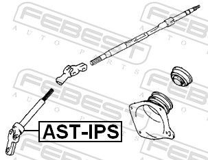 ASTIPS Steering Shaft FEBEST AST-IPS review and test