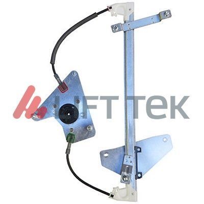 LIFT-TEK LT PG722 R Window regulator Right Front, Operating Mode: Electric, without electric motor