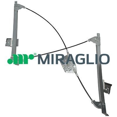 MIRAGLIO 30/2260 Window regulator Right, Operating Mode: Electric, without electric motor