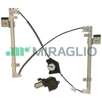 MIRAGLIO 30/7001 Window regulator Left Front, Operating Mode: Electric, with electric motor
