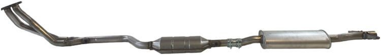 BOSAL 099-768 Catalytic converter Euro 3, with mounting parts