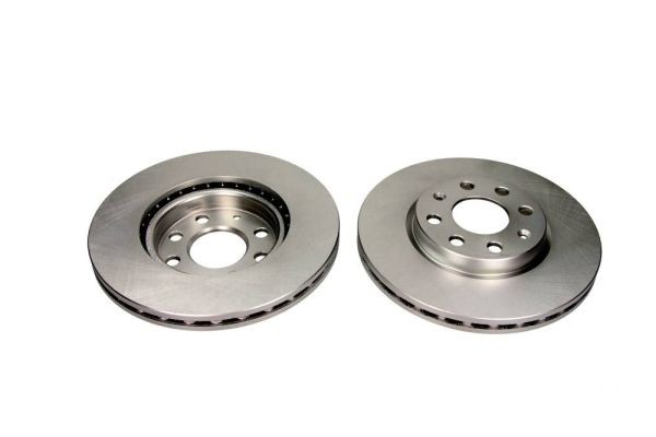 QUARO Front Axle, 257x22mm, 4x100, internally vented, Painted, Coated Ø: 257mm, Num. of holes: 4, Brake Disc Thickness: 22mm Brake rotor QD8634 buy
