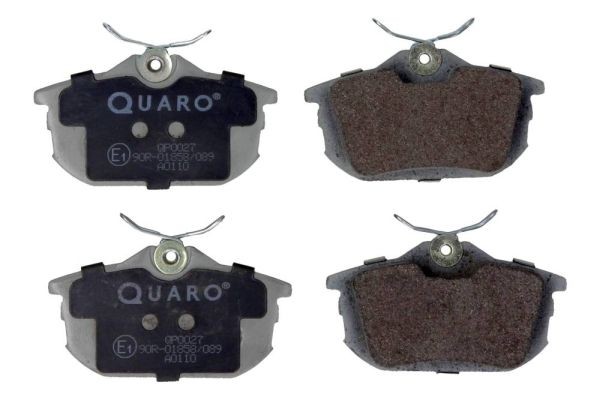 QUARO with acoustic wear warning Height: 47mm, Width: 88mm, Thickness: 16,8mm Brake pads QP0027 buy