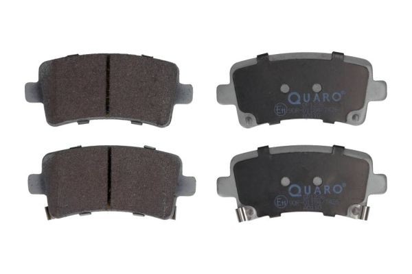 QP1236 QUARO mit akustischer Verschleißwarnung Höhe: 47,1mm, Breite: 106,4mm, Dicke/Stärke: 17,3mm Bremsbelagsatz QP1236 günstig kaufen