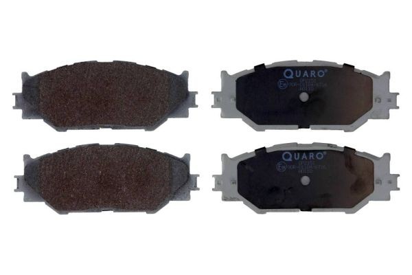 QUARO excl. wear warning contact Height: 59,3mm, Width: 155mm, Thickness: 17,8mm Brake pads QP2151 buy