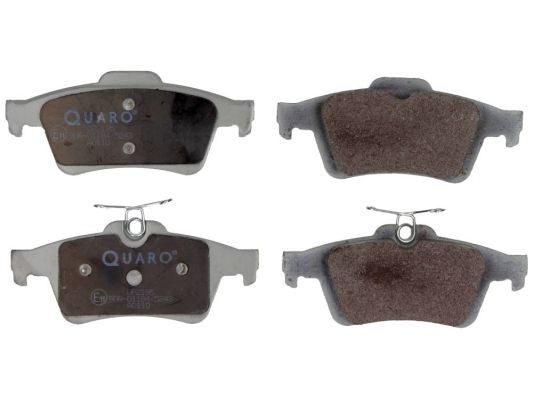 QUARO prepared for wear indicator Height: 51,9mm, Width: 123mm, Thickness: 16,7mm Brake pads QP2195 buy