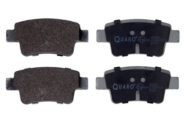 QUARO not prepared for wear indicator Height: 47,4mm, Width: 102mm, Thickness: 17,5mm Brake pads QP2530 buy