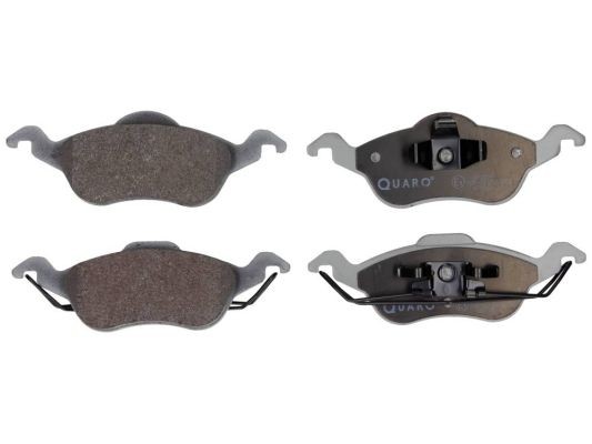 QUARO not prepared for wear indicator Height 1: 59,3mm, Height 2: 60,8mm, Width: 178mm, Thickness: 19,3mm Brake pads QP3019 buy
