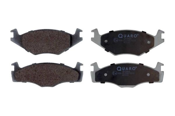 QUARO QP3968 Kit pastiglie freno, freno a disco Assale anteriore, with accessories