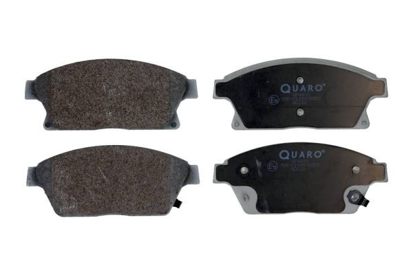 QP4493 QUARO mit akustischer Verschleißwarnung Höhe 1: 61,1mm, Höhe 2: 58,6mm, Breite: 148,2mm, Dicke/Stärke: 18,8mm Bremsbelagsatz QP4493 günstig kaufen