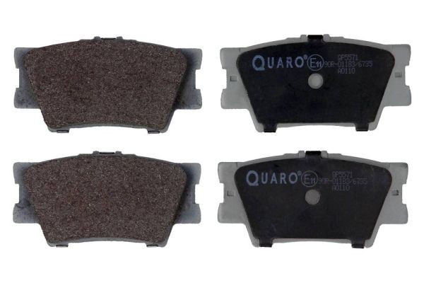 QUARO QP5571 Brake pad set 04466-06060