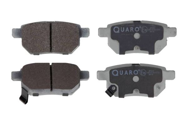 QUARO with acoustic wear warning Height: 42,4mm, Width: 99mm, Thickness: 14,3mm Brake pads QP8892 buy