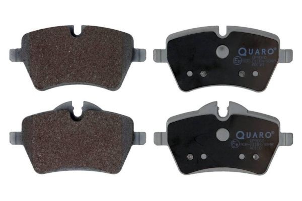 QUARO prepared for wear indicator Height 1: 71,4mm, Height 2: 62,6mm, Width: 132mm, Thickness: 18mm Brake pads QP9060 buy