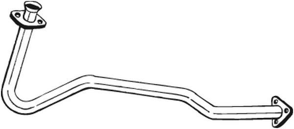 BOSAL 802441 Exhaust pipes Opel Astra F CC 1.6 i 75 hp Petrol 1993 price