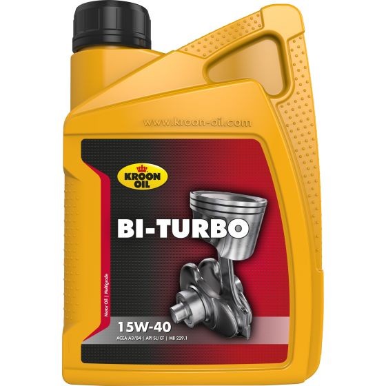 Engine oil 00215 KROON OIL Bi-Turbo 15W-40, 1l, Mineral Oil